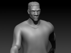 Ousmane dembele 3D Print Model