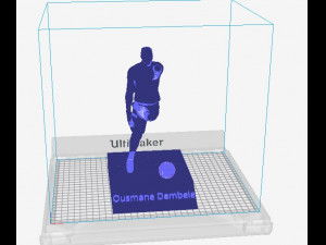 Ousmane dembele 3D Print Model