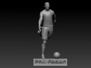 Phil Foden 3D Druckmodell