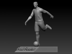 Phil foden 3Dプリントモデル