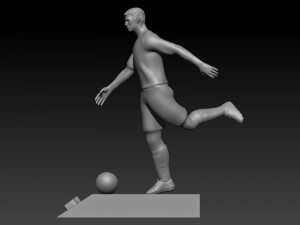 Phil foden 3Dプリントモデル