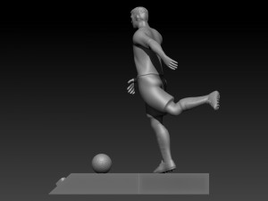 Phil foden 3Dプリントモデル