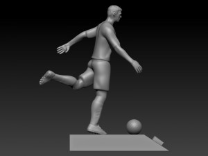 Phil foden 3Dプリントモデル