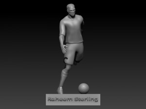 Rahem sterling 3Dプリントモデル