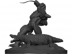 モンスター 3Dプリントモデル