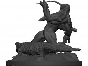 モンスター 3Dプリントモデル