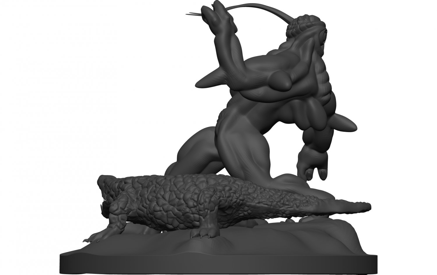 Pyramid Head 3D Print Model in Monsters & Creatures 3DExport