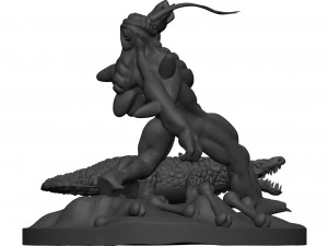 モンスター 3Dプリントモデル