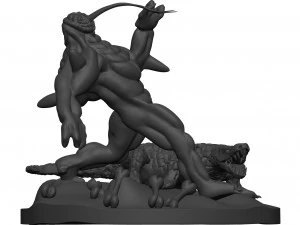 モンスター 3Dプリントモデル