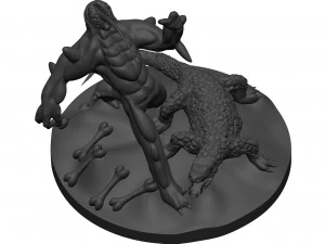 モンスター 3Dプリントモデル