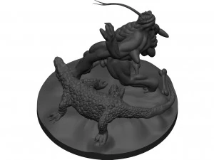 モンスター 3Dプリントモデル