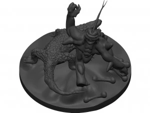 モンスター 3Dプリントモデル