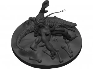 モンスター 3Dプリントモデル