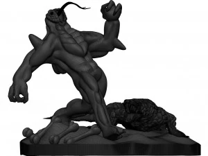 モンスター 3Dプリントモデル