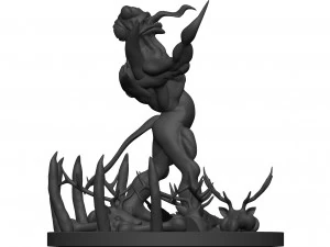 Monster 3D Print Model