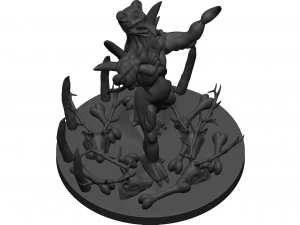 Monster 3D Print Model