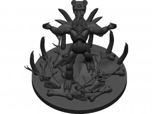 Monster 3D Print Model