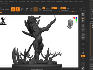 Monster 3D Print Model