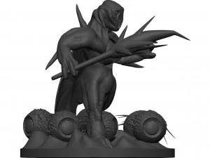 Monstro Modelo de Impressão 3D