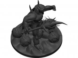 Monster 3D Print Model