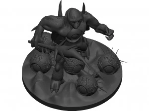 Monster 3D Print Model