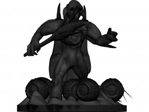 Monster 3D Print Model