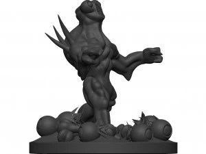 Mostro Modello di stampa 3D