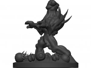 Monster 3D Print Model