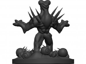 Monster Model Cetak 3D