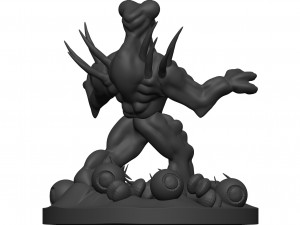 Monster Model Cetak 3D