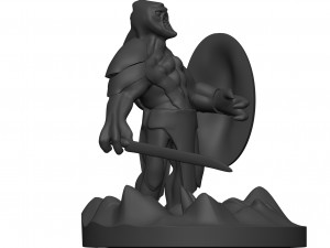 Monster 3D Print Model