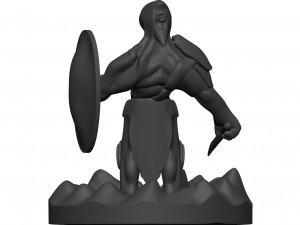 Monster Modelo de Impressão 3D