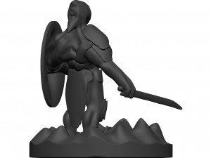 Monster Modelo de Impressão 3D
