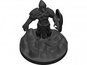 Monster Modelo de Impressão 3D