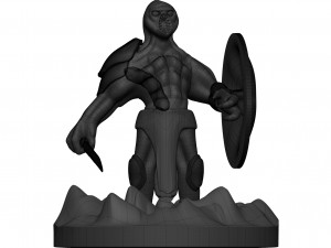 Monster Modelo de Impressão 3D