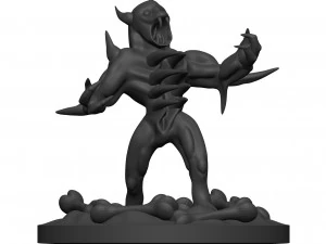 Monster 3D Print Model