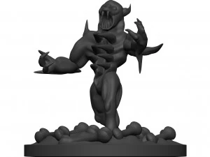 Monster 3D Print Model