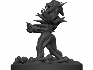 Monster Modelo de Impressão 3D
