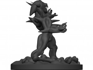 Monster Modelo de Impressão 3D
