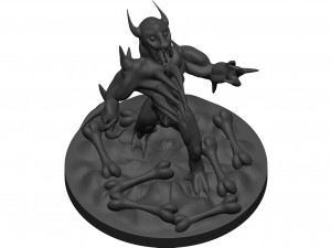 Monster Modelo de Impressão 3D