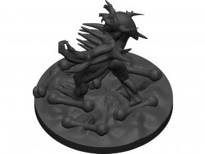 Monster 3D Print Model