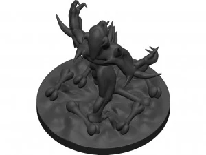 Monster 3D Print Model