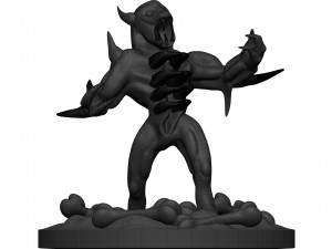Monster Modelo de Impressão 3D