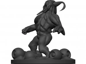 Monster 3D Print Model