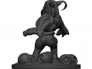 Monster 3D Print Model