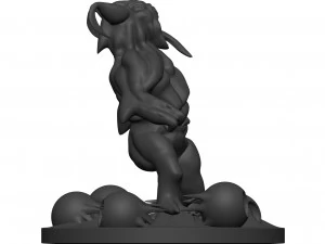 Monster 3D Print Model