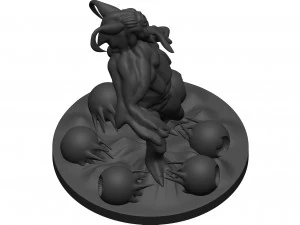 Monster 3D Print Model