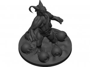 Monster 3D Print Model