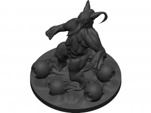 Monster 3D Print Model