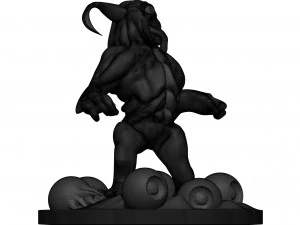 Monster 3D Print Model